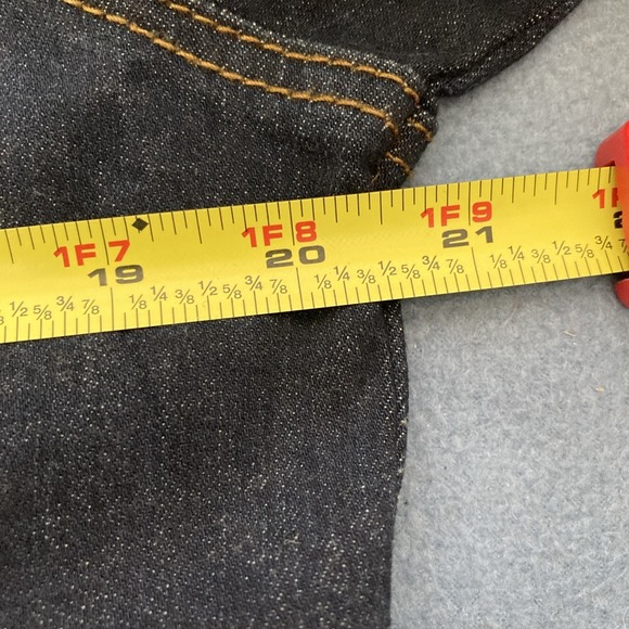 NWT Wax Jean Women's Dark Blue Short Stretch Long Sleeve Denim Jacket - SZ 1X - Picture 13 of 14